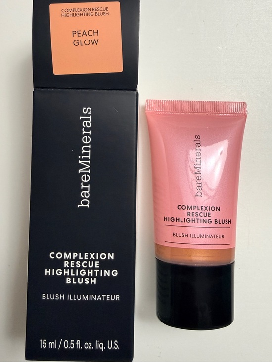 bareMinerals Other - bareMinerals Complexion Rescue Highlighting Blush - Peach Glow (.5 fl Oz)